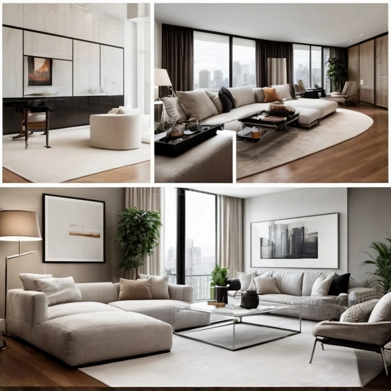 Detailed urban map showing exclusive apartment locations